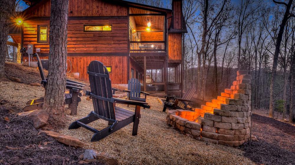 Вілла Luxe Mountain Retreat Блу-Ридж Екстер'єр фото