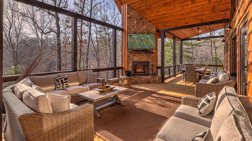 Вілла Luxe Mountain Retreat Блу-Ридж Екстер'єр фото