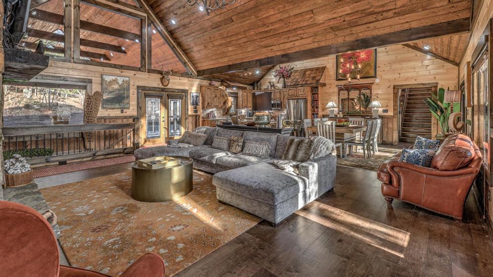 Вілла Luxe Mountain Retreat Блу-Ридж Екстер'єр фото
