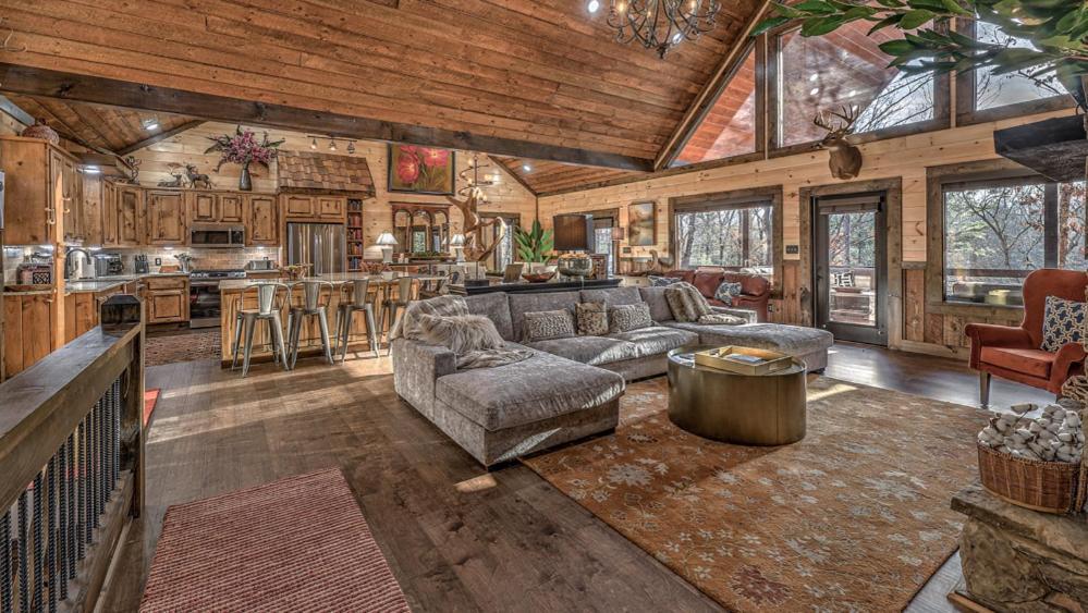 Вілла Luxe Mountain Retreat Блу-Ридж Екстер'єр фото