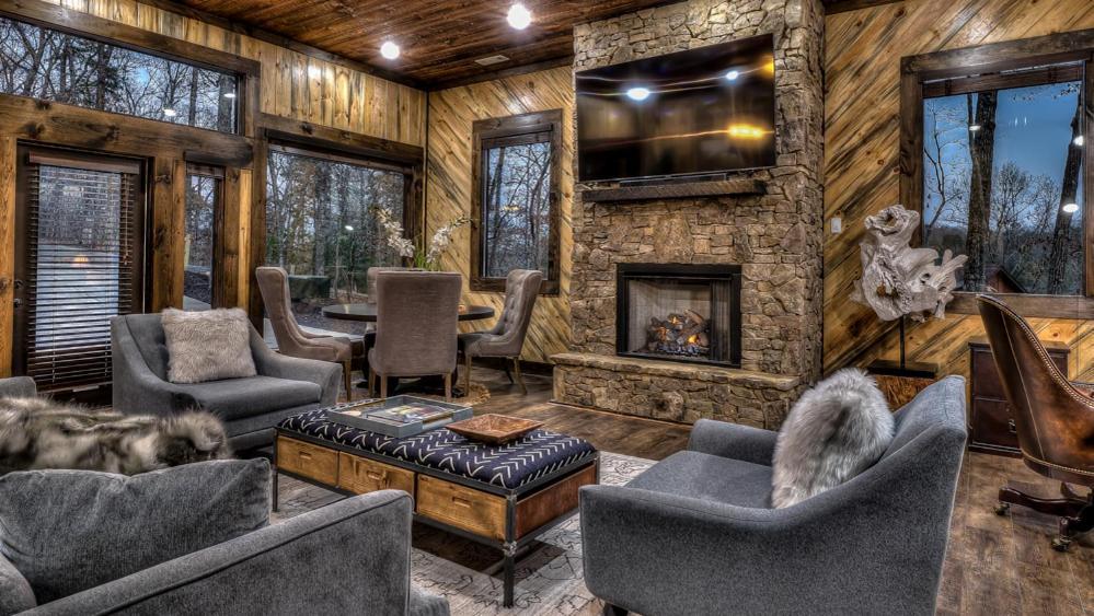 Вілла Luxe Mountain Retreat Блу-Ридж Екстер'єр фото